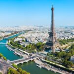 Eiffel Tower Paris the City of Love, Romance, Light Travel in France